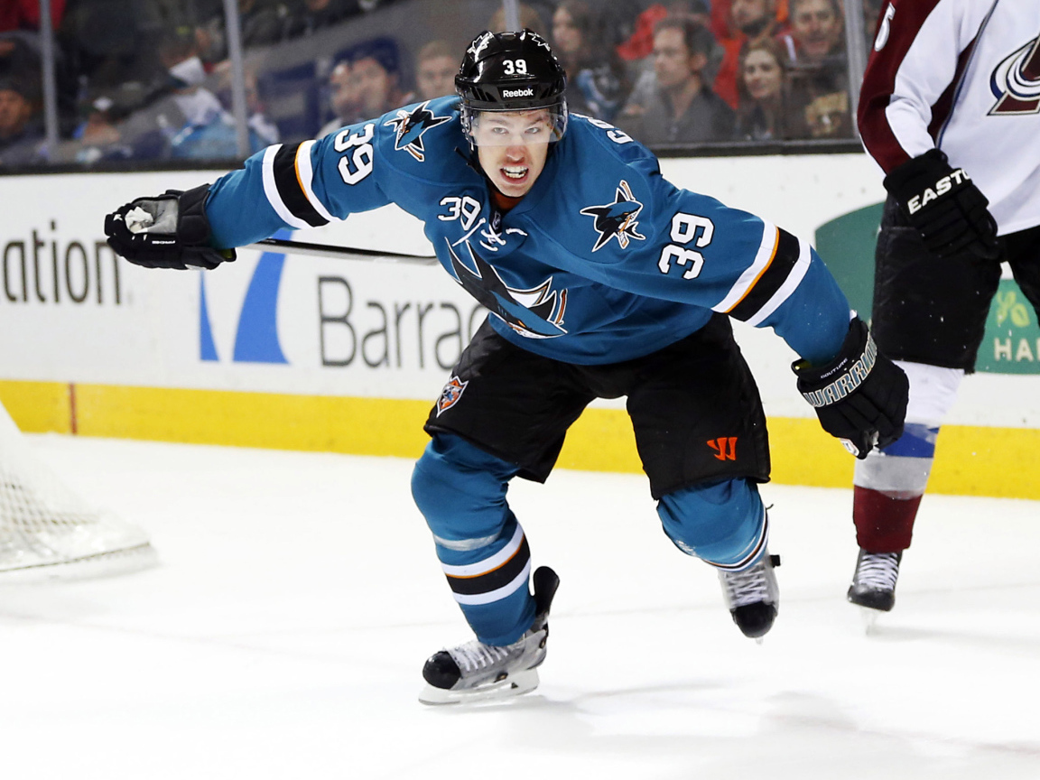 Известный Хоккеист Сан-Хосе Логан Кутюр