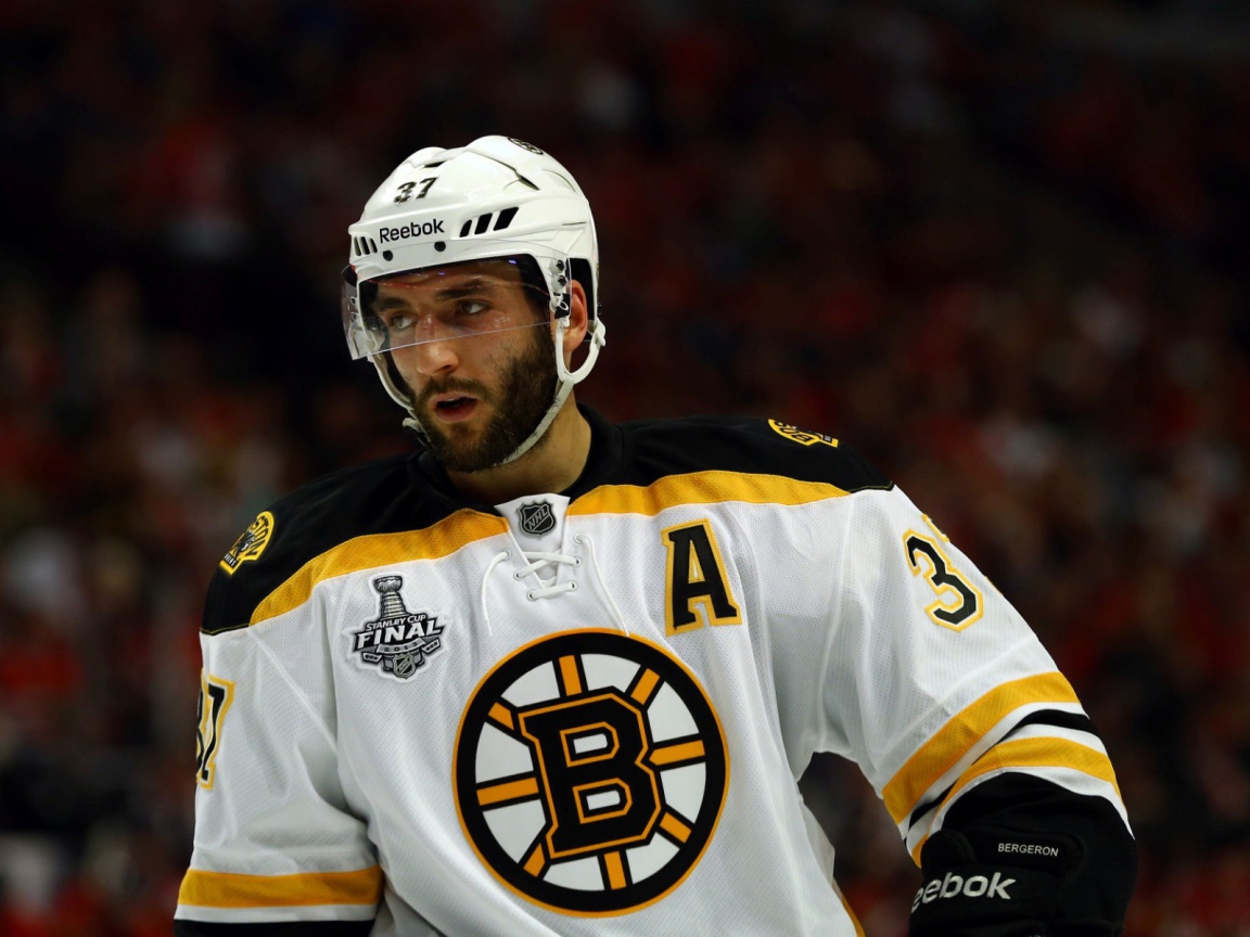 Хоккеист Бостона Патрис Бержерон