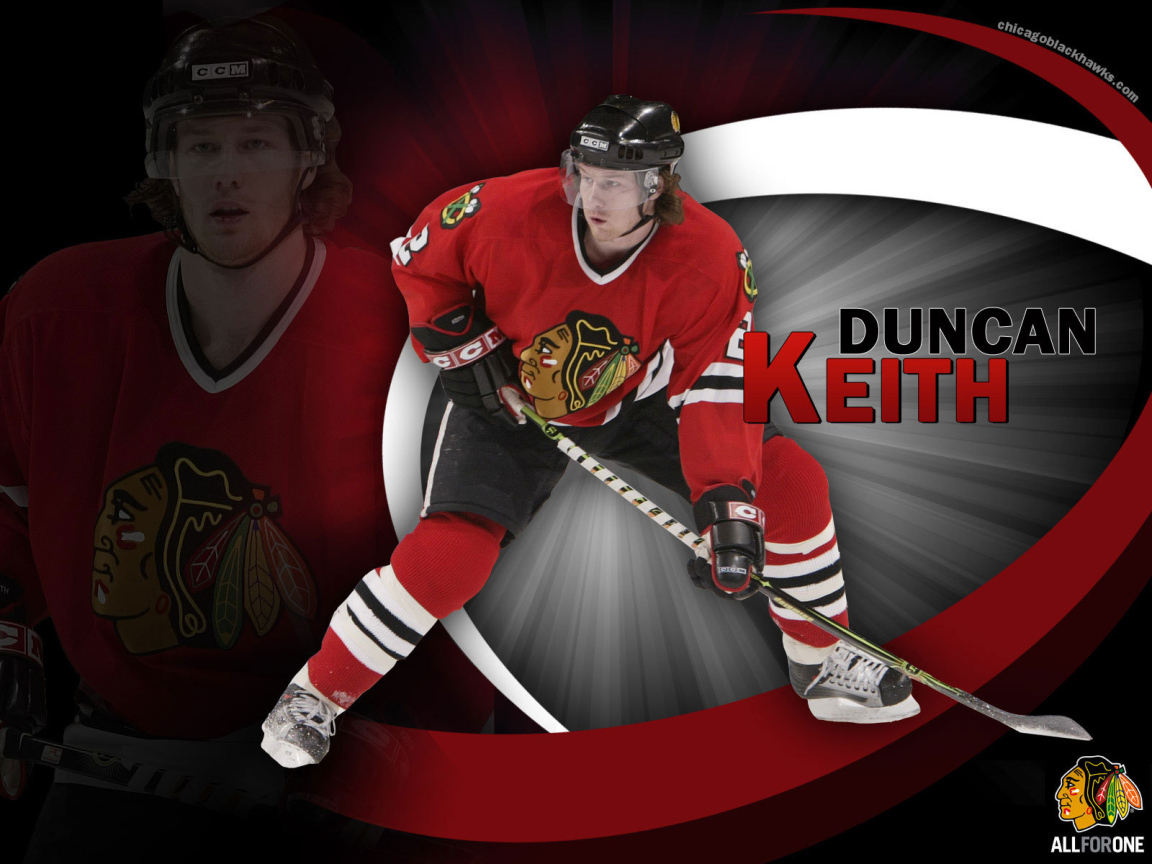Popular Hockey player Duncan Keith