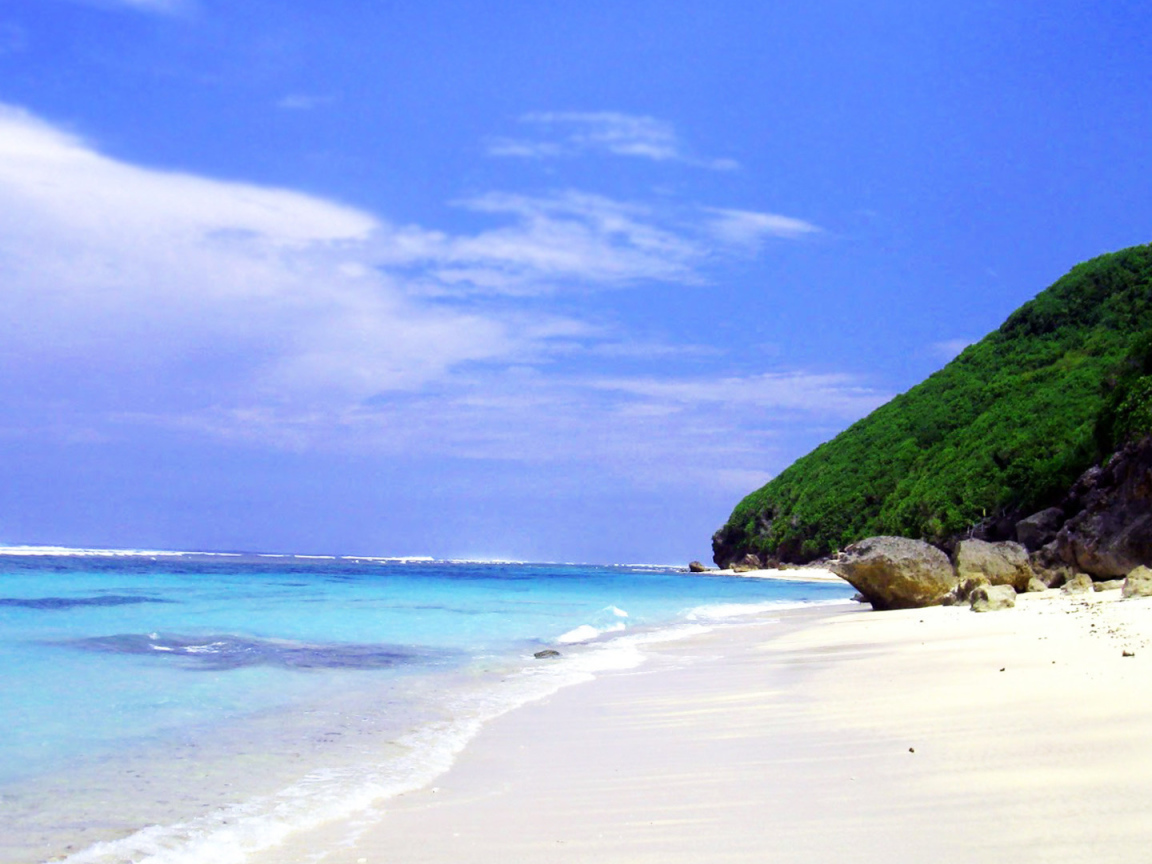 Дикий пляж на Бали