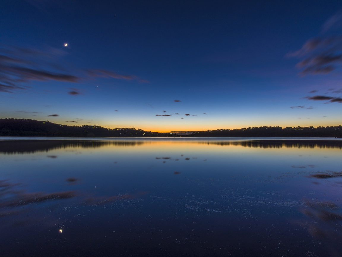 Озеро в Сиднее, Австралия