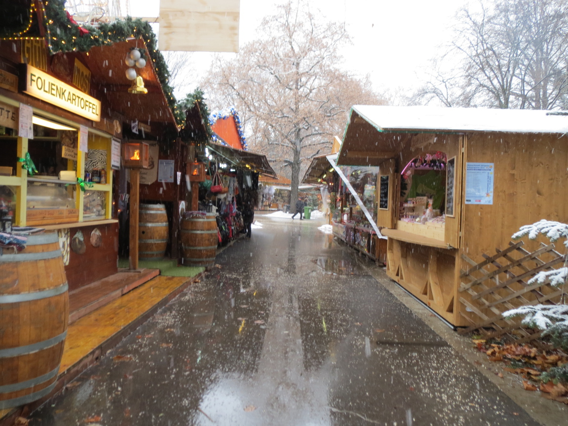 Рынок в городе Линц, Австрия