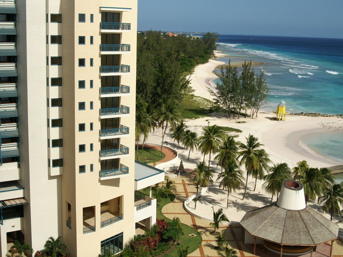 Красивый пляж Барбадоса