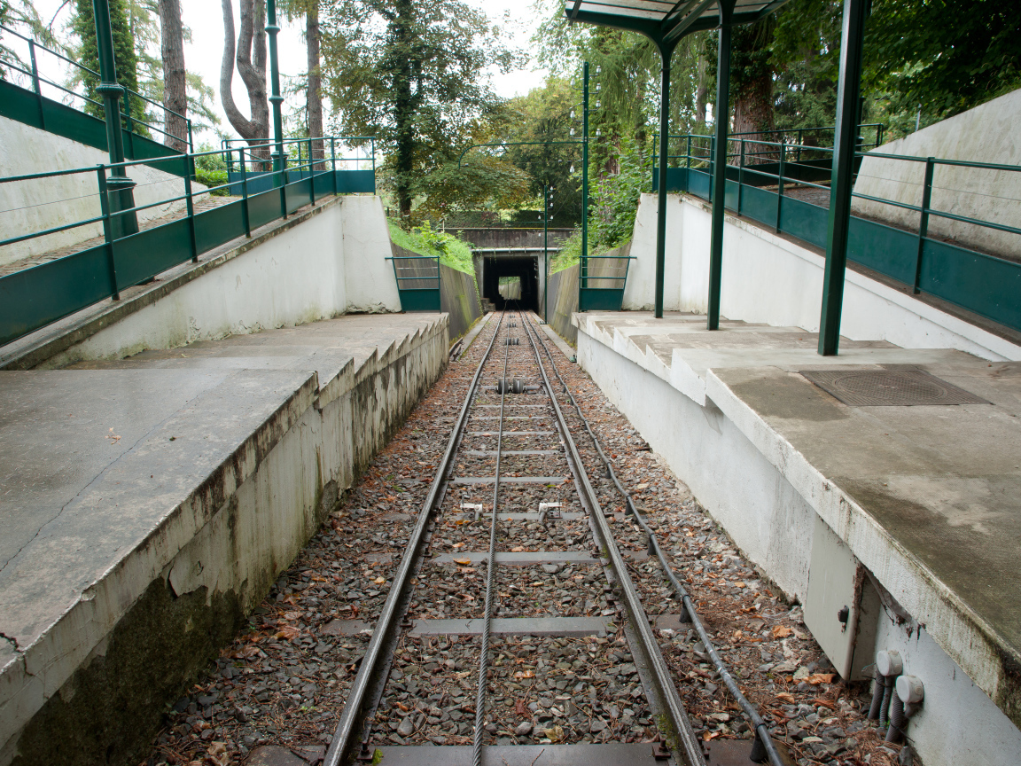 Фуникулер на курорте Эвиан, Франция