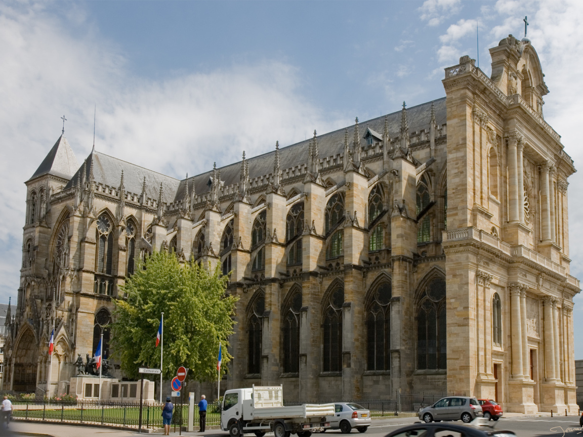 Собор в провинции Шампань, Франция