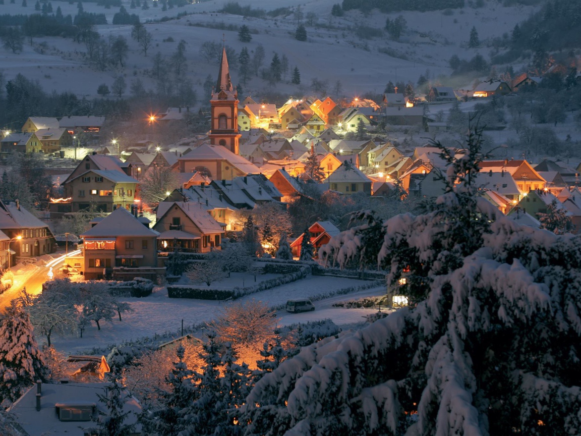 Рождество в Эльзасе, Франция