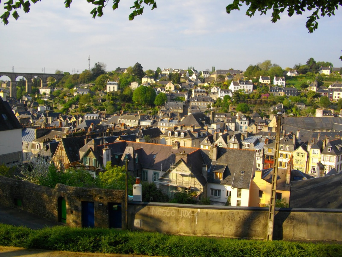 Город в Бретань, Франция