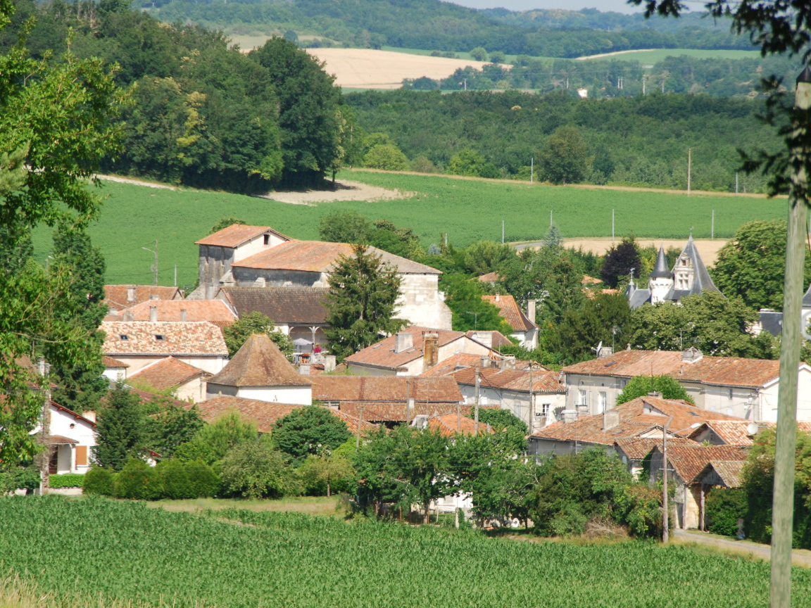 Деревушка в провинции Шампань, Франция