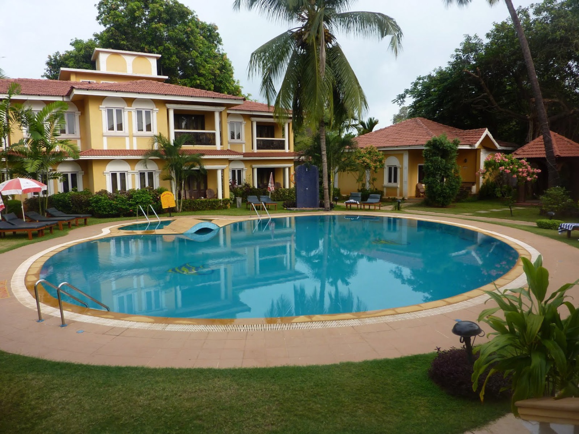 Красивые частные дома в Гоа