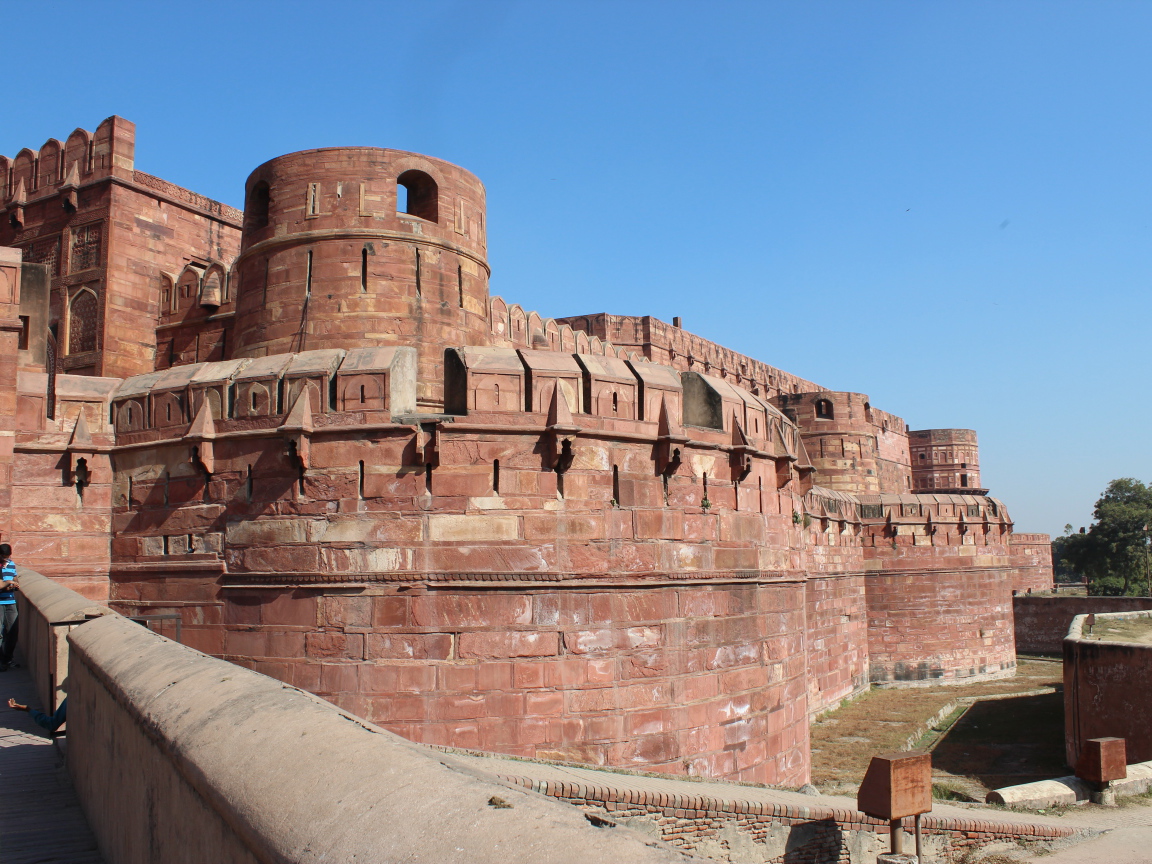 Красивые улицы в Агре