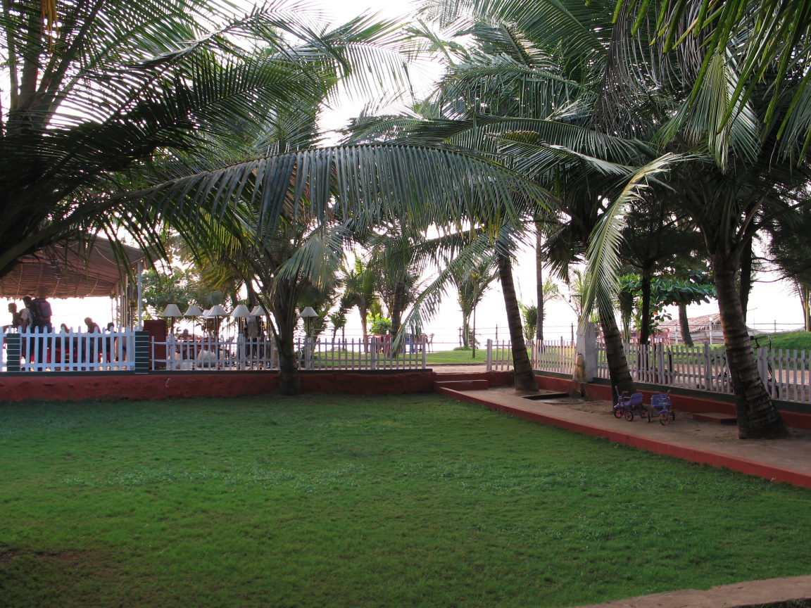 Ухоженные газоны в Бенаулиме