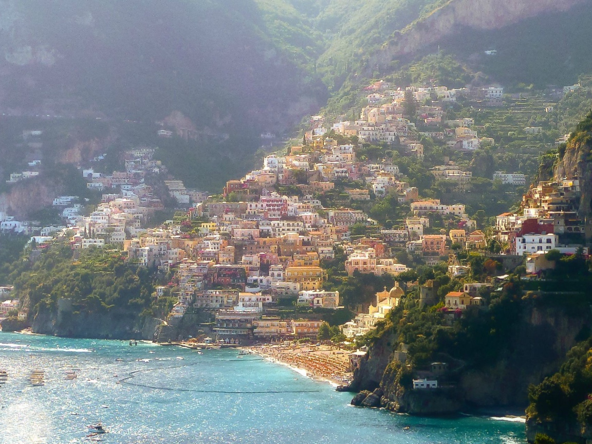 Город-курорт Позитано, Италия