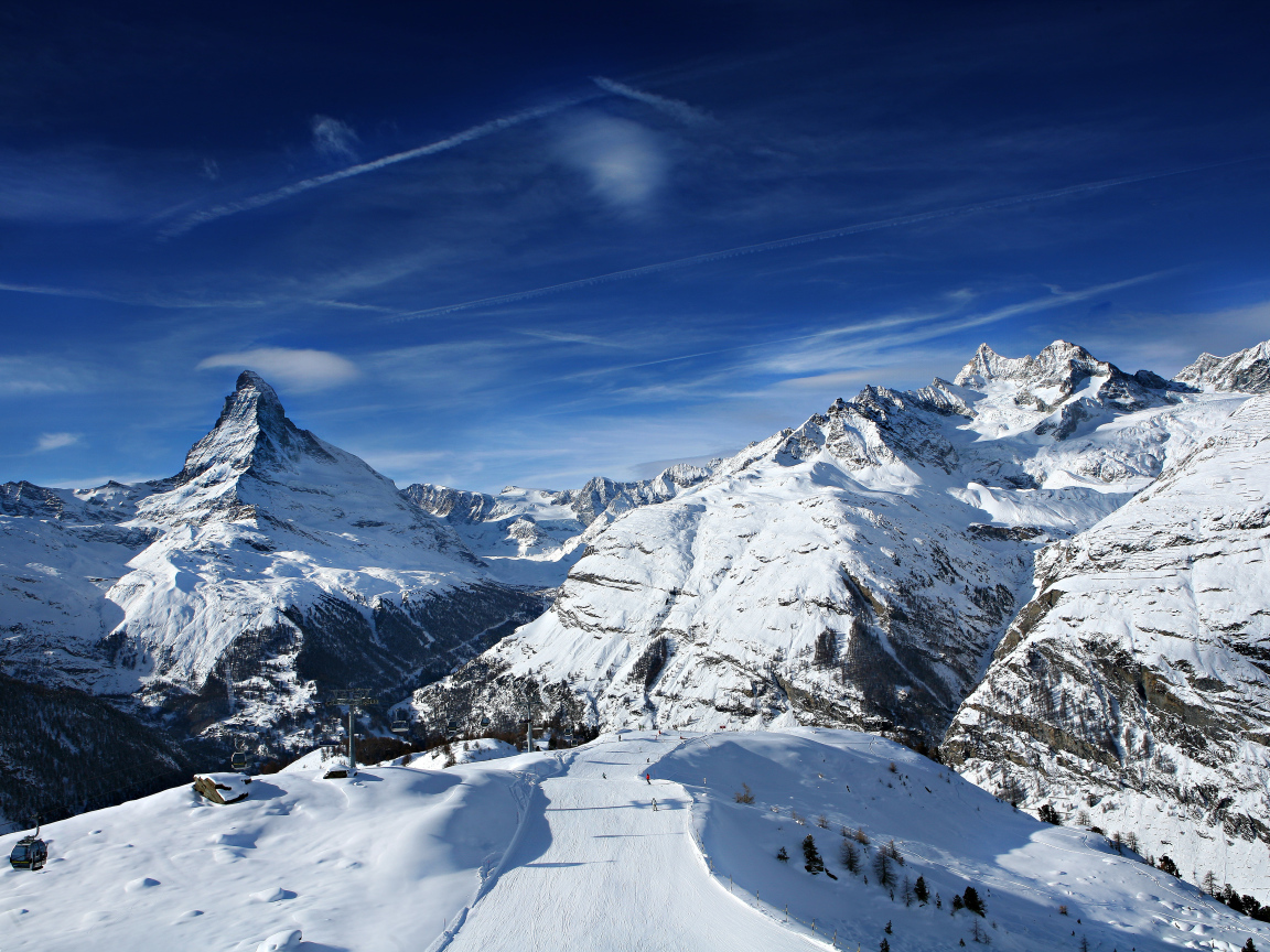 Зимний отдых на горнолыжном курорте Червиния, Италия