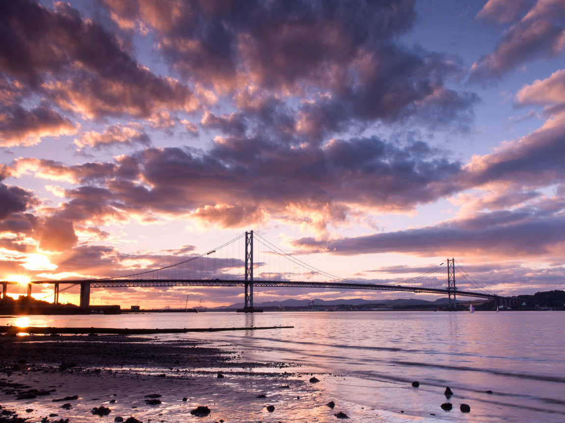 Мост Форт-Роуд в Шотландии