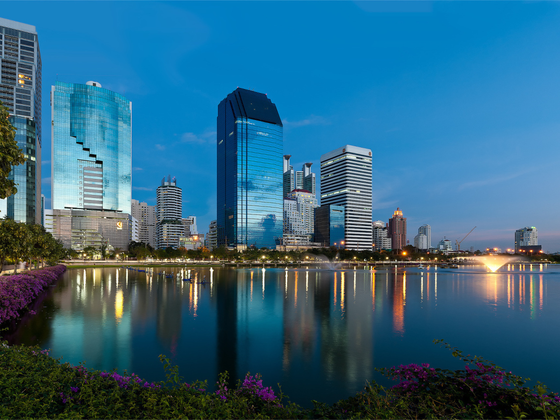 Городской парк в Бангкоке, Таиланд