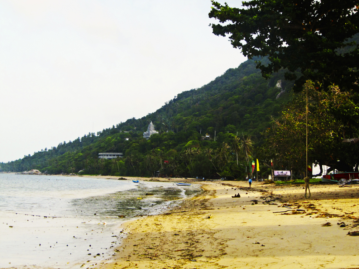 Золотой пляж на острове Панган, Таиланд