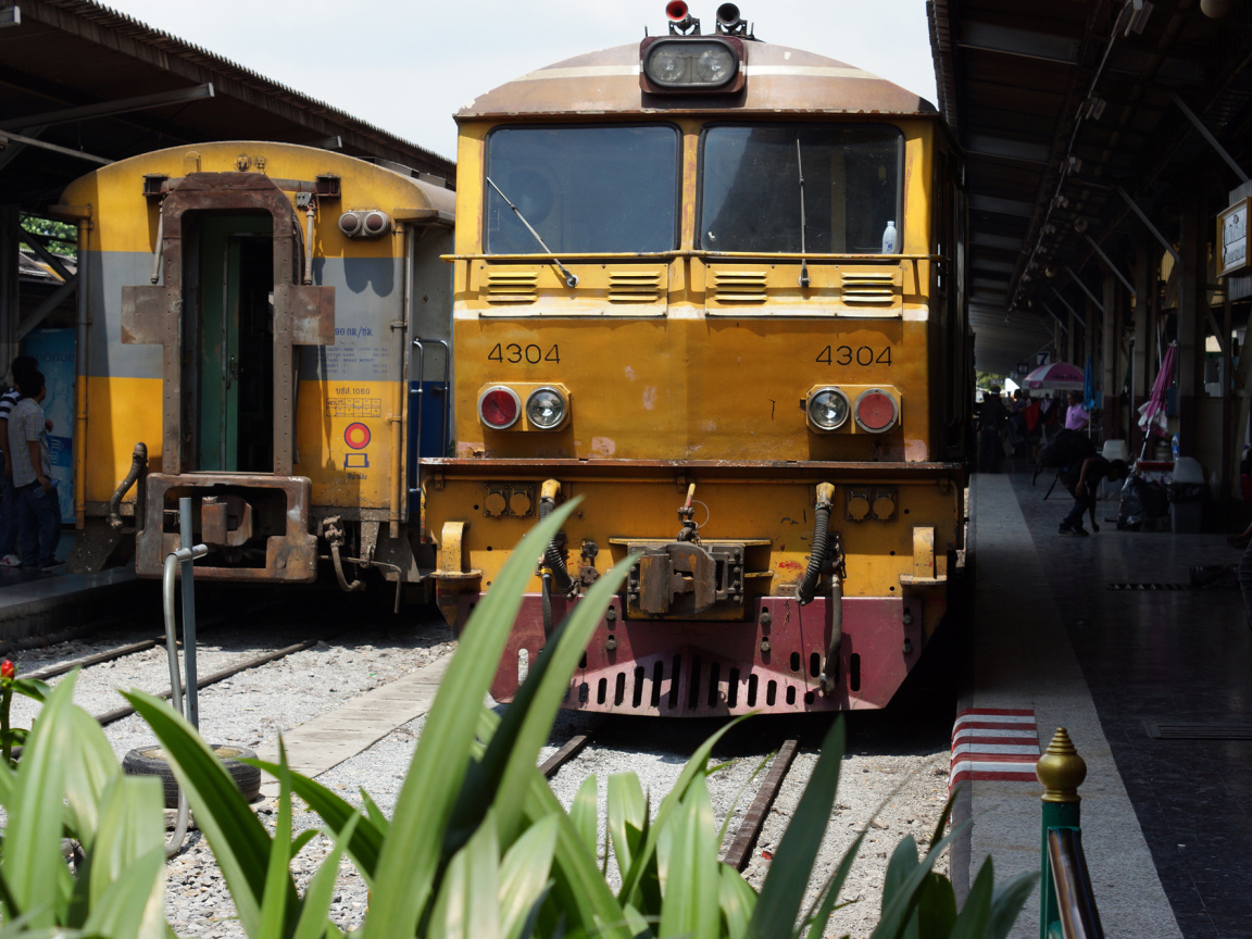 Железнодорожный вокзал в Бангкоке, Таиланд