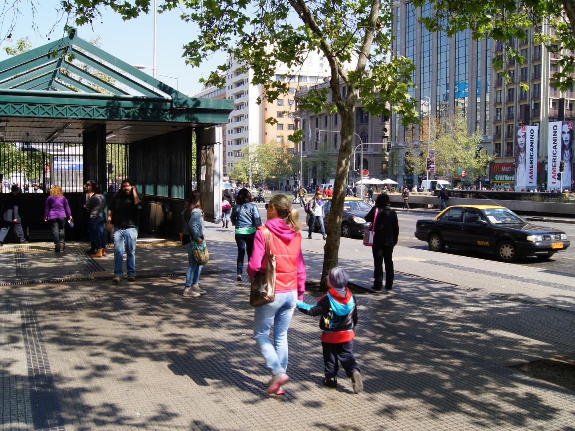 Прогулка в городе на курорте Хуа Хин, Таиланд