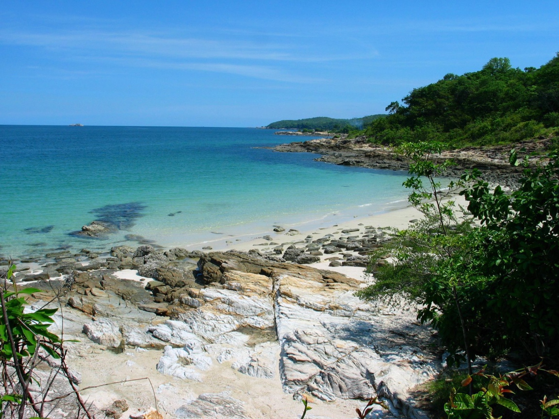Дикий пляж на острове Самет, Таиланд