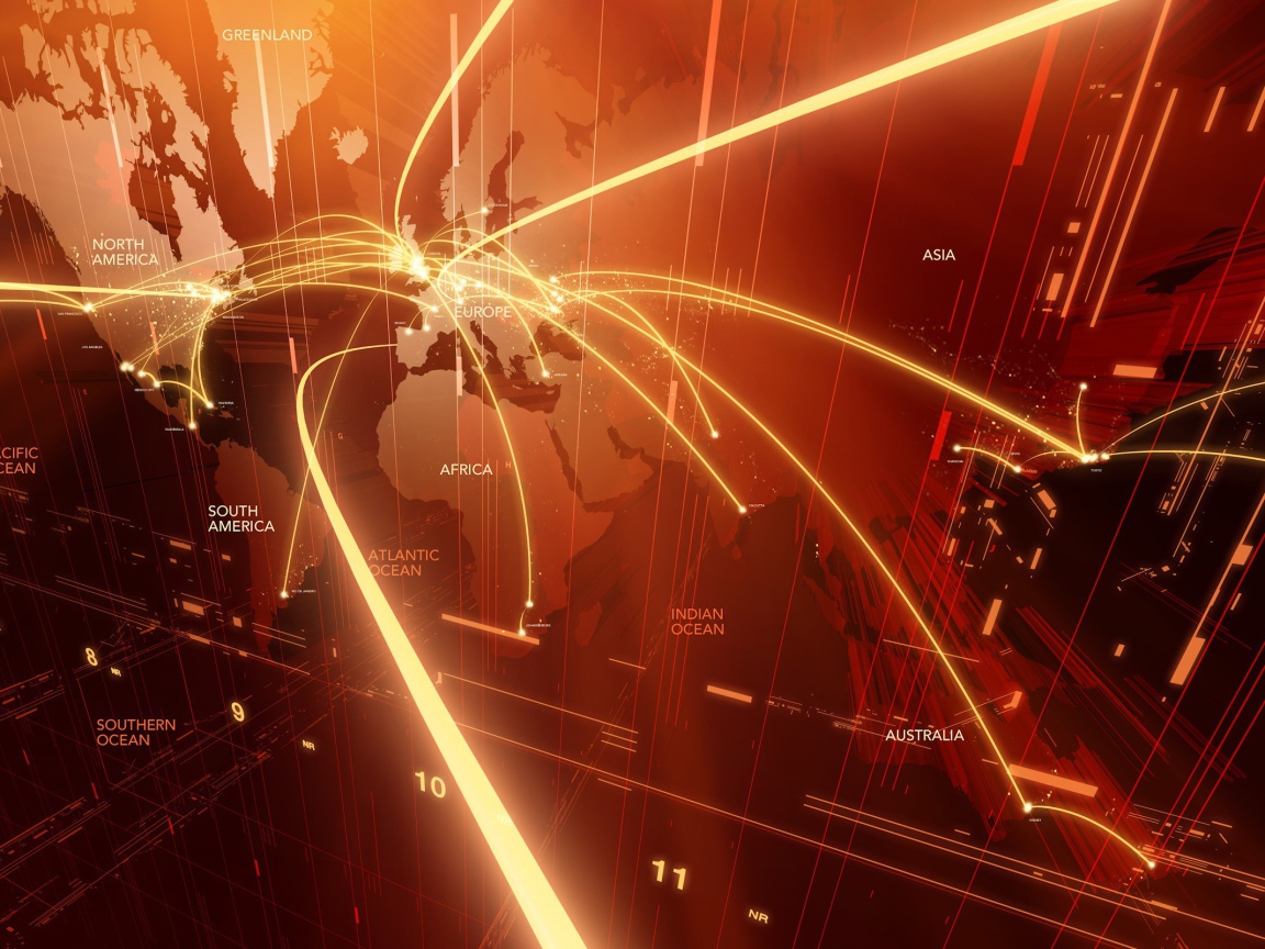 Компьютерная карта Мира