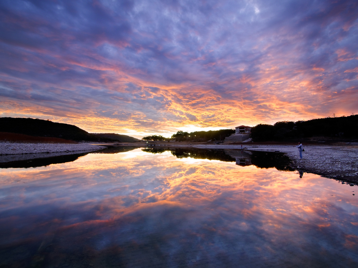 Озеро Трэвис, штат Техас, США