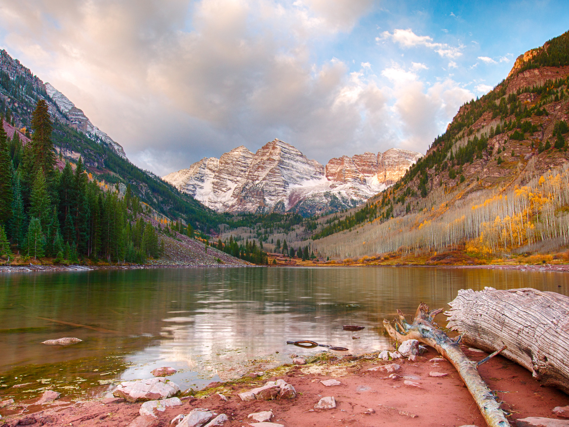 Озеро в штате Колорадо, США