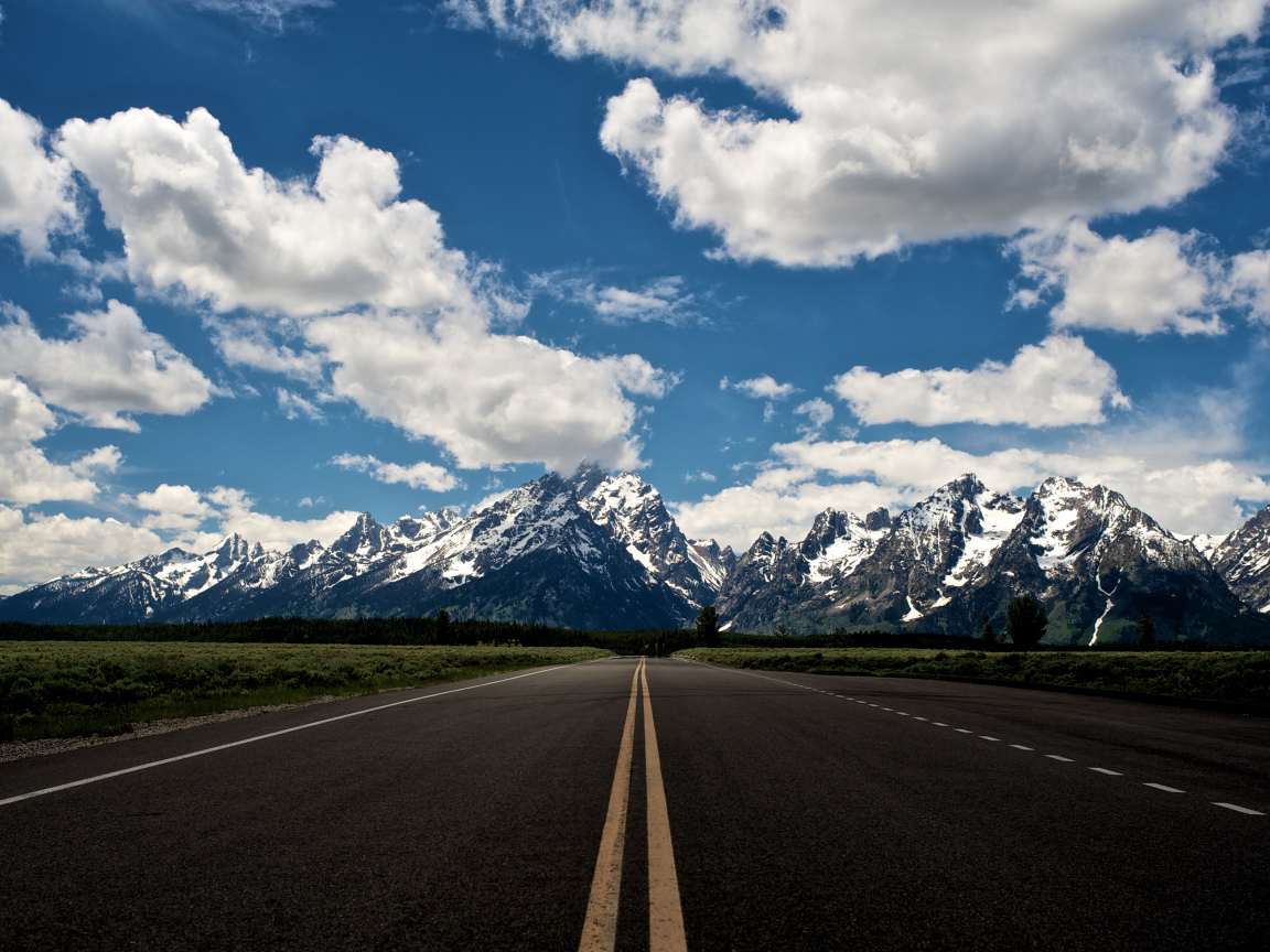 Дорога в горы, США