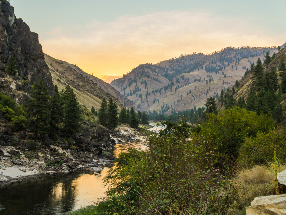 Река Салмон, США