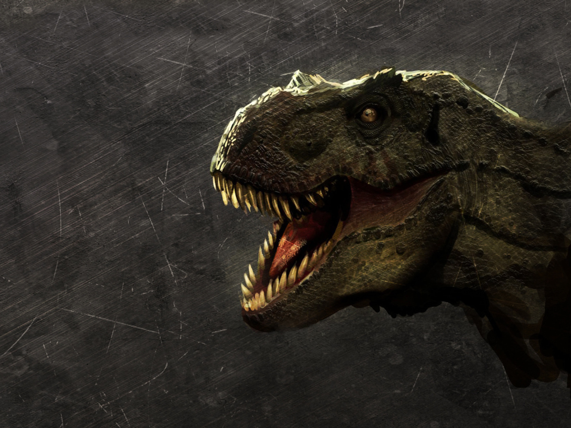 Голова динозавра