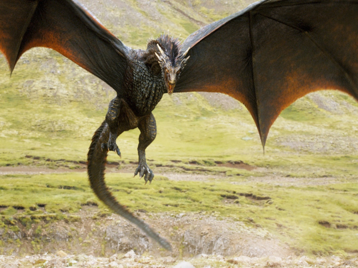 Дракон из сериала Игры престолов