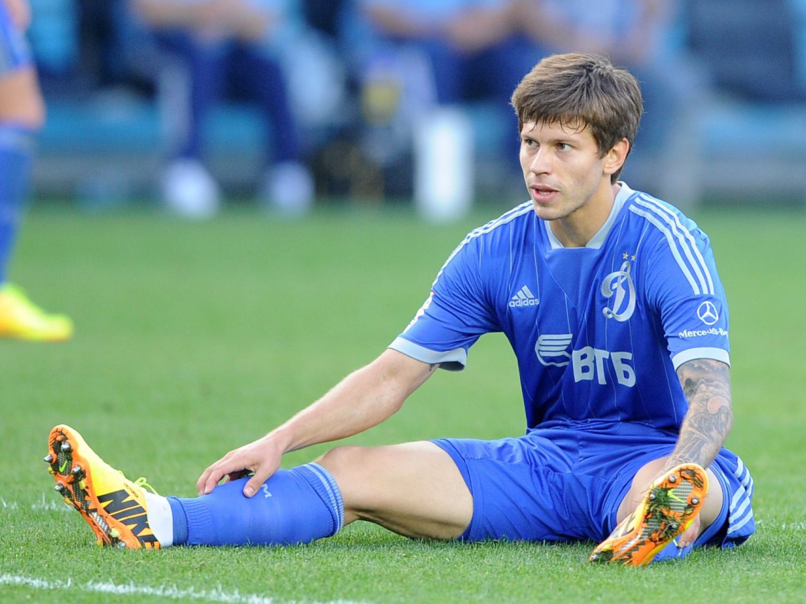 Нападающий Динамо Федор Смолов