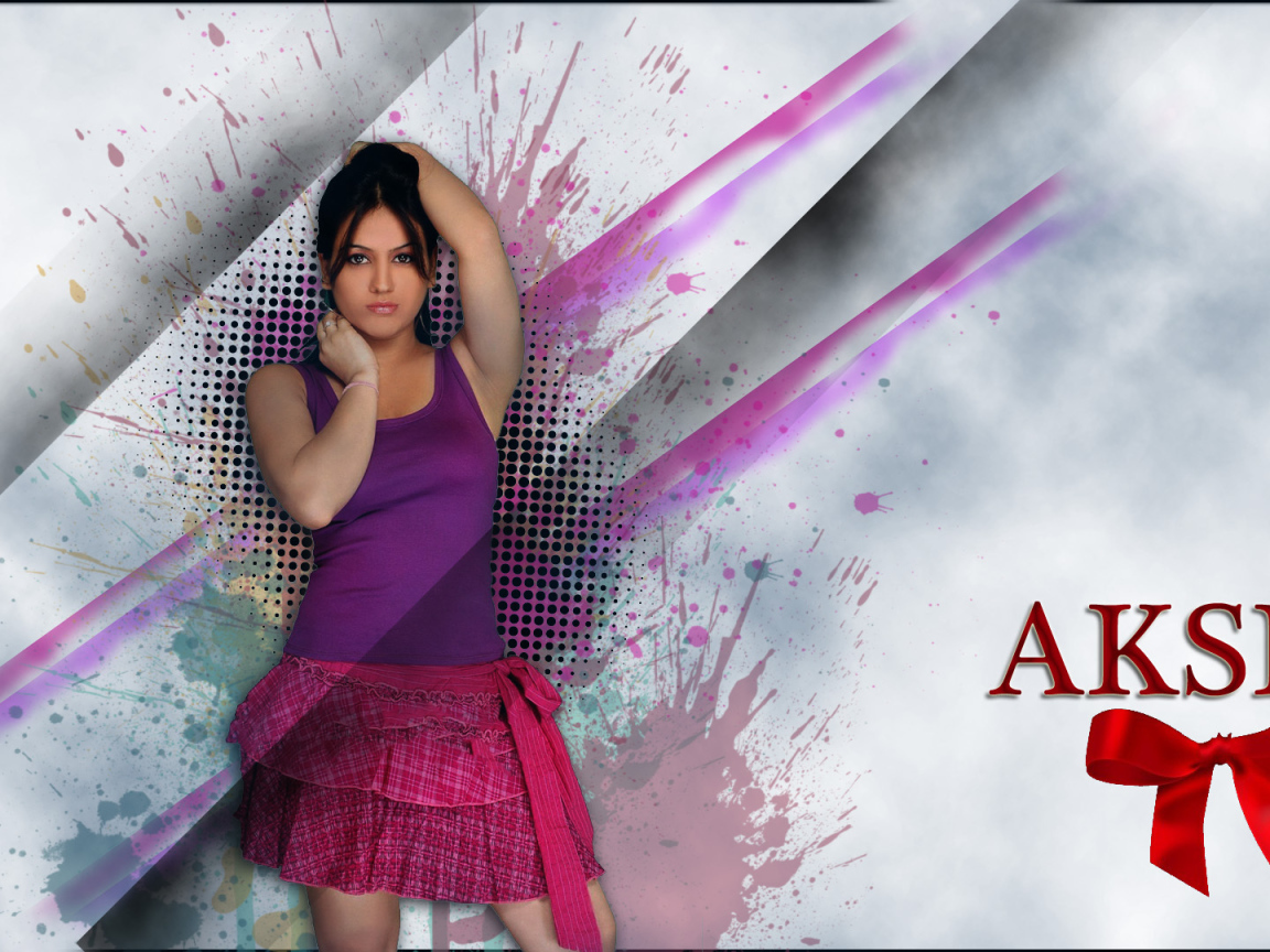 Индийская актриса Акша