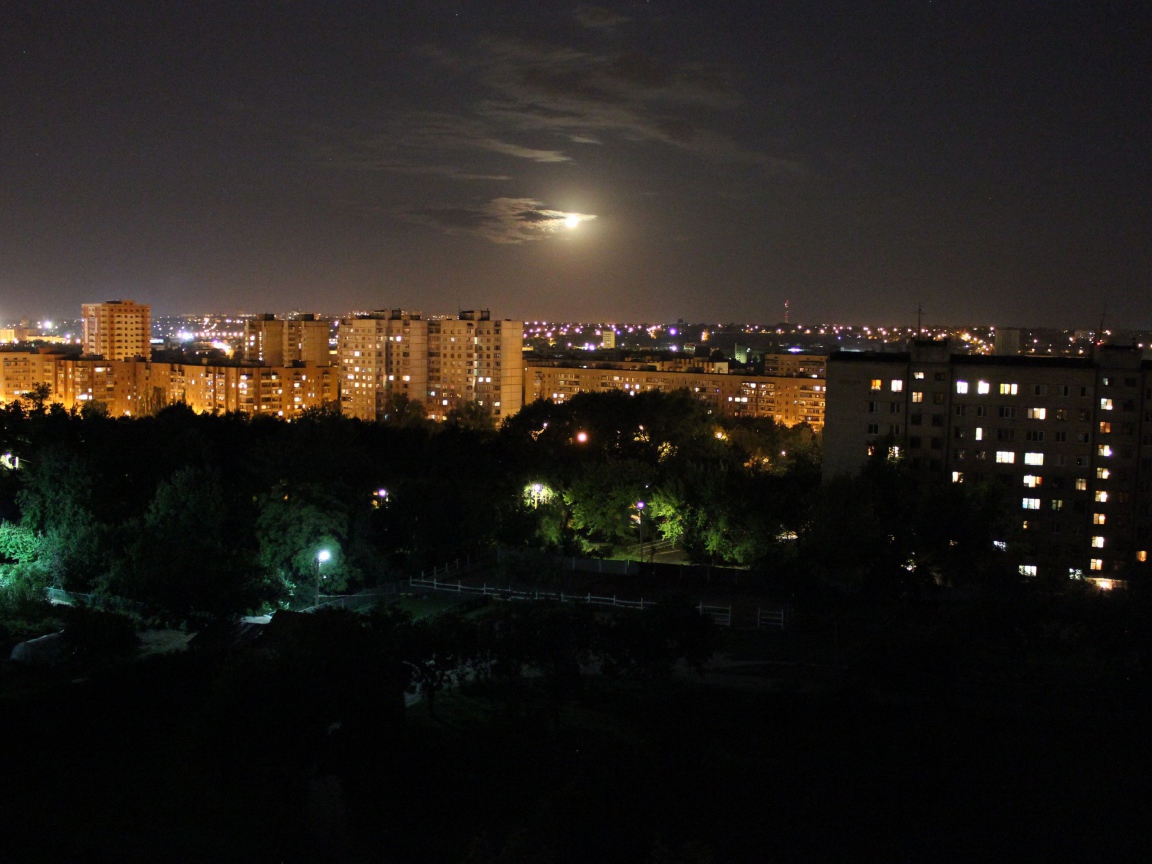 Ночной Харьков