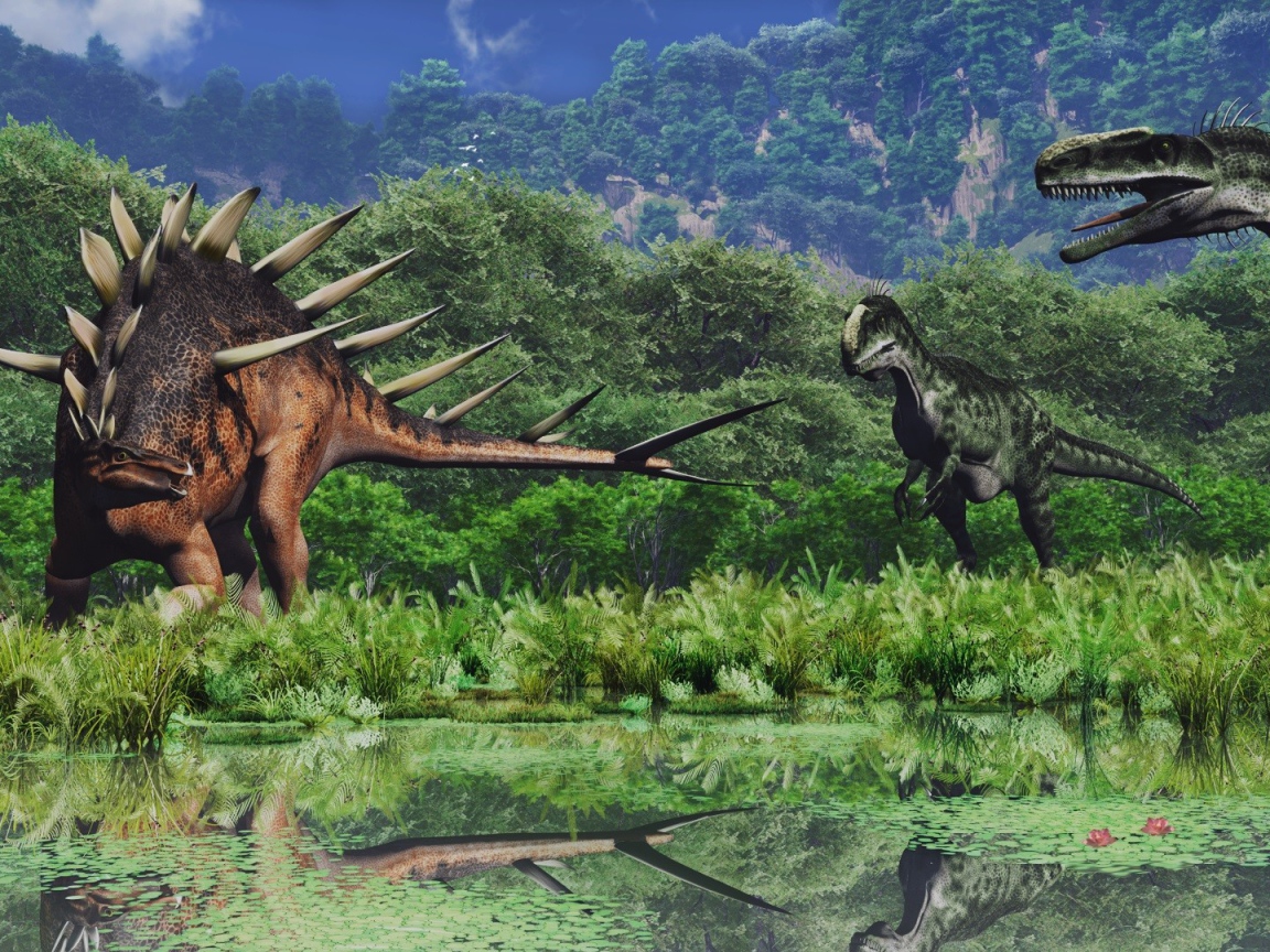 Доисторические динозавры