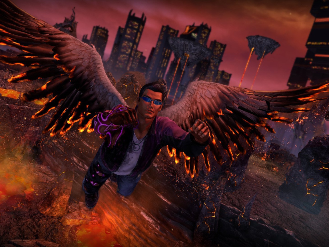 Screenshot from the game Saints Row Gat Out of Hell