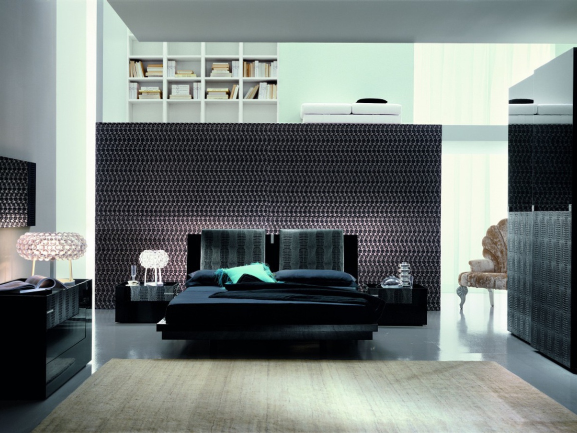 Стильный дизайн спальни