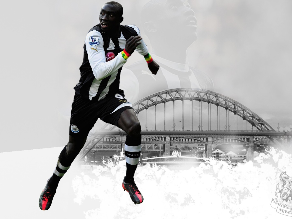 Знаменитая футбольная команда Англии Ньюкасл Юнайтед