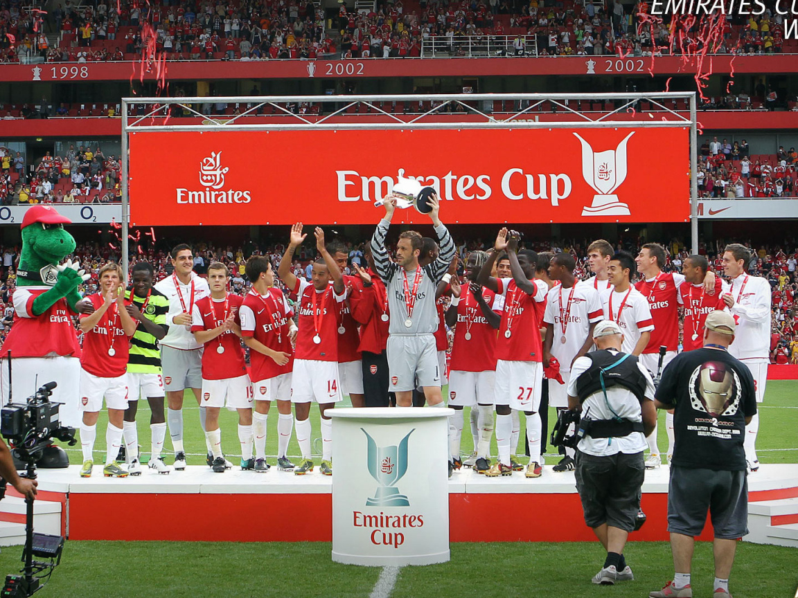Знаменитая команда Англии Арсенал