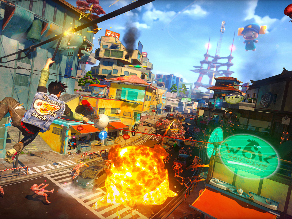 Мир игры Sunset Overdrive