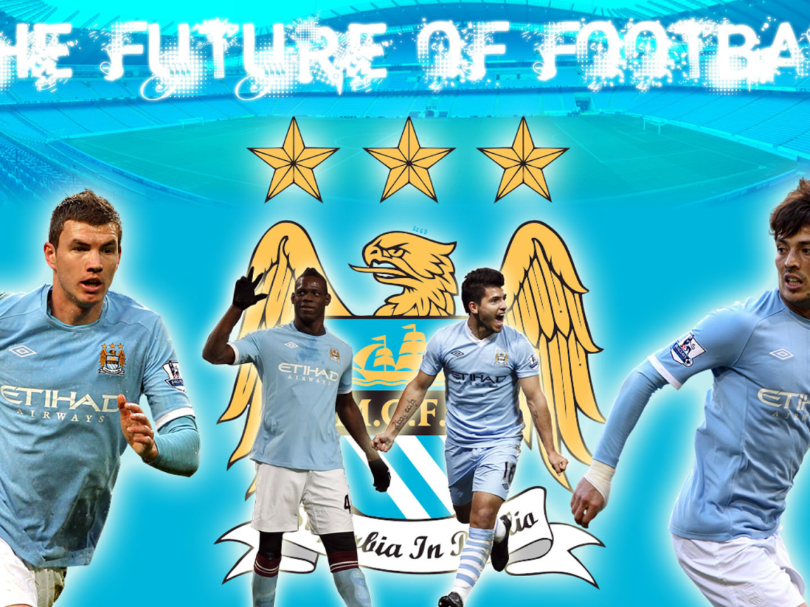 Популярный ФК Англии Манчестер Сити