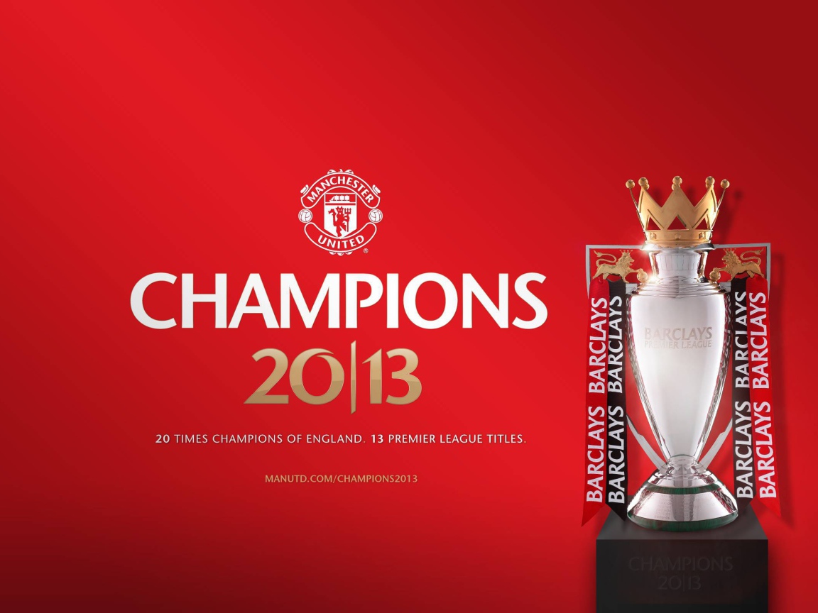 Популярный футбольный клуб Англии Манчестер Юнайтед