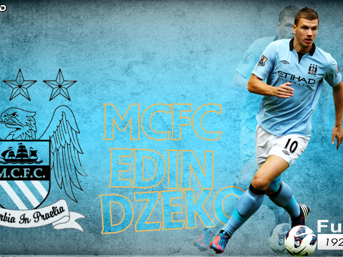 Популярная футбольная команда Манчестер Сити