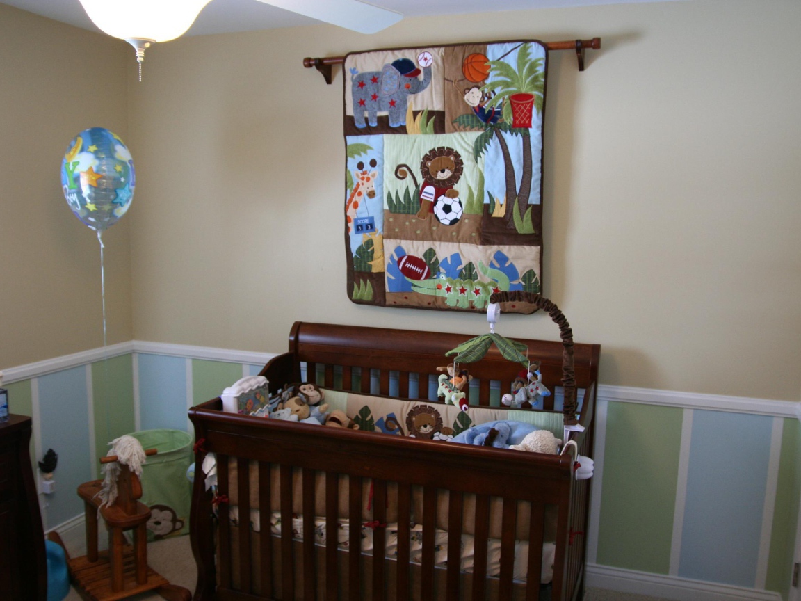 Традиционное оформление детской