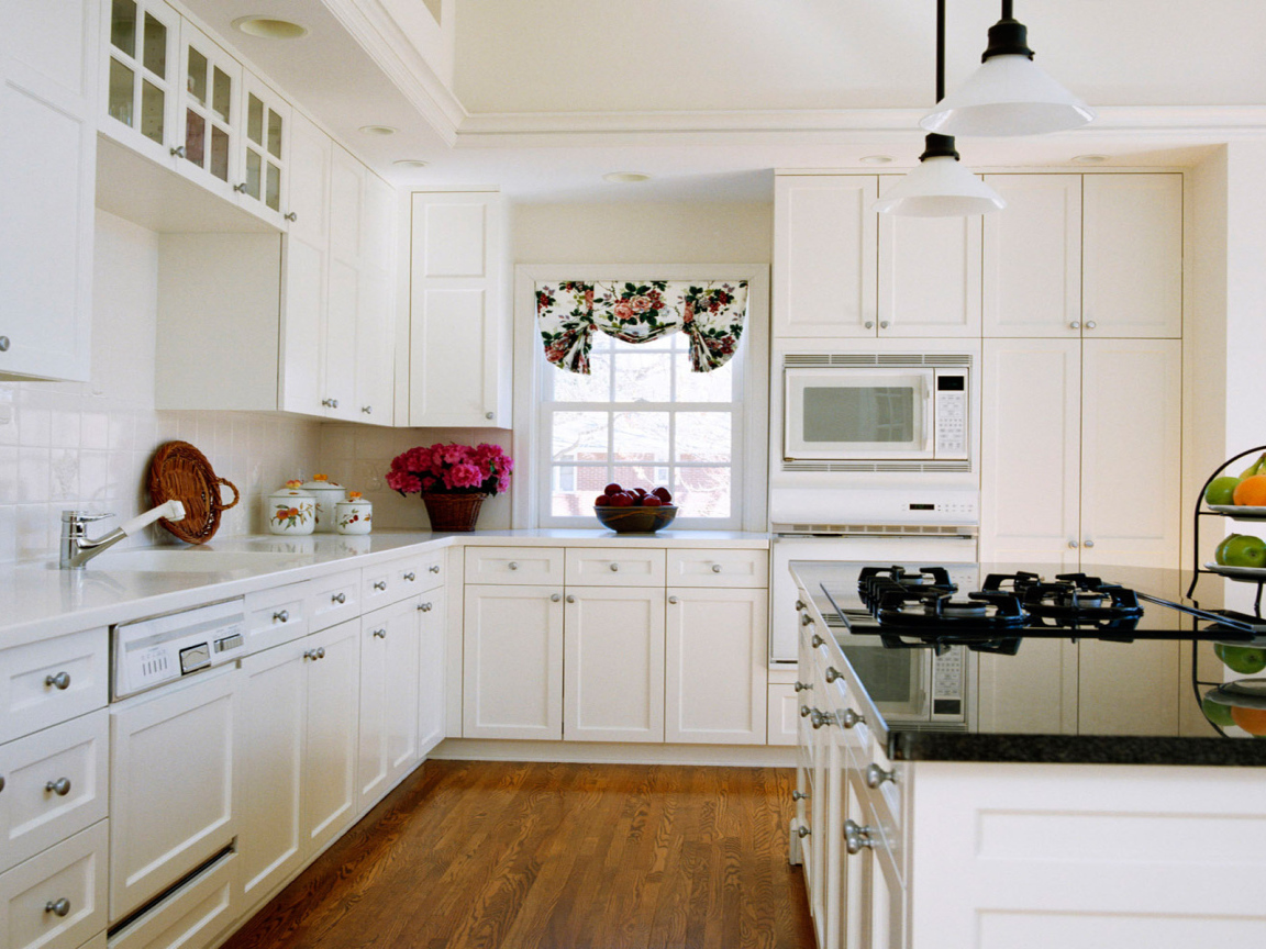 Белый цвет кухни