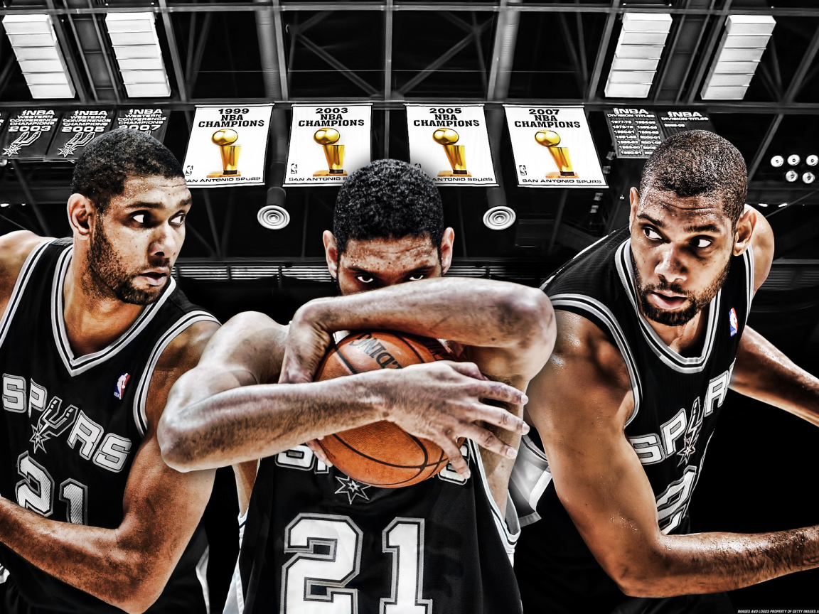 Тим Дункан в атаке