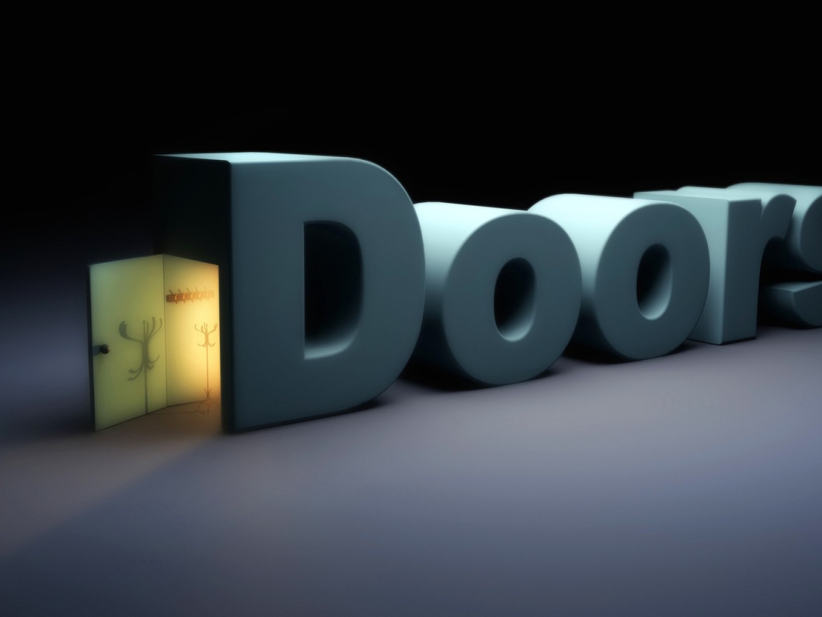 Двери, 3Д графика