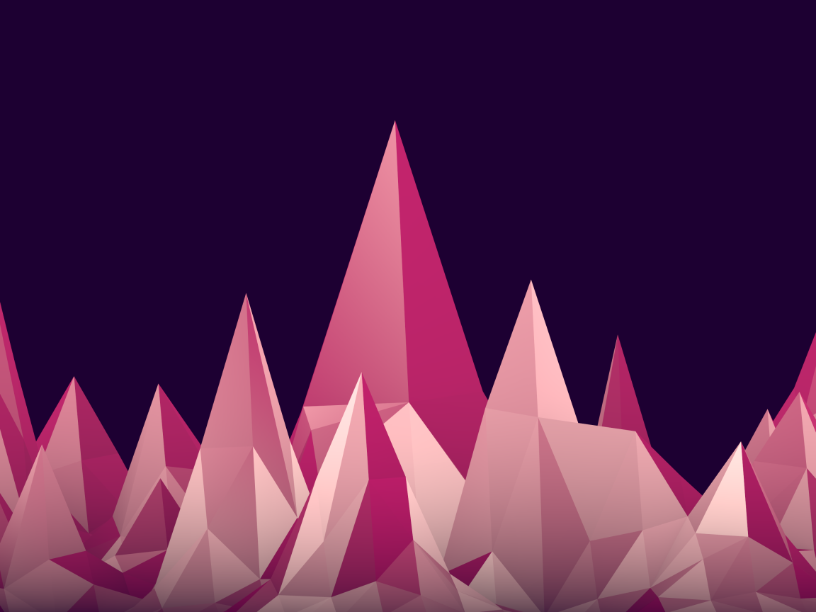 Розовые горы, 3Д графика