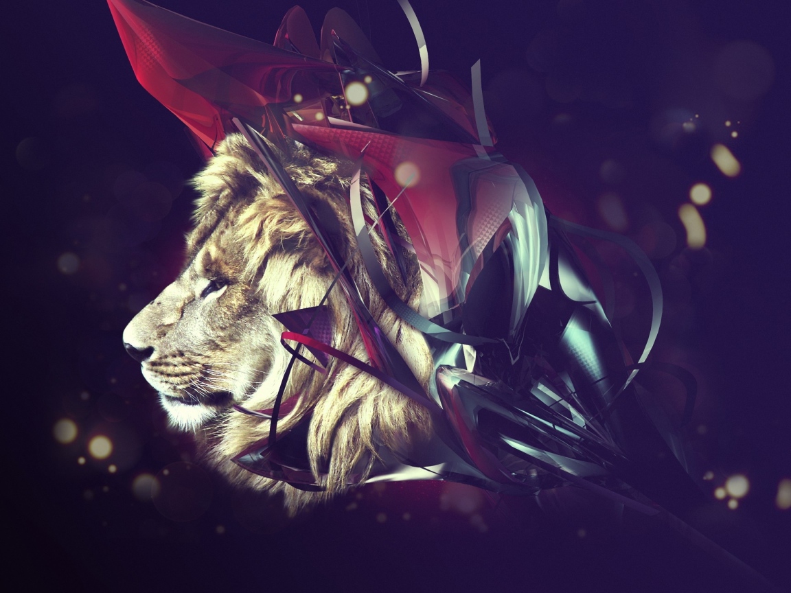 Голова льва