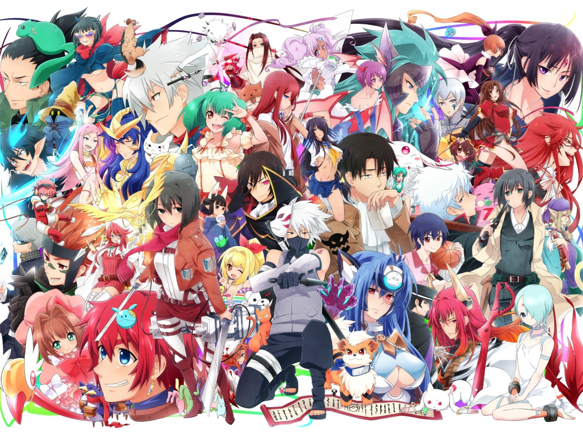 Абсолютно все герои аниме