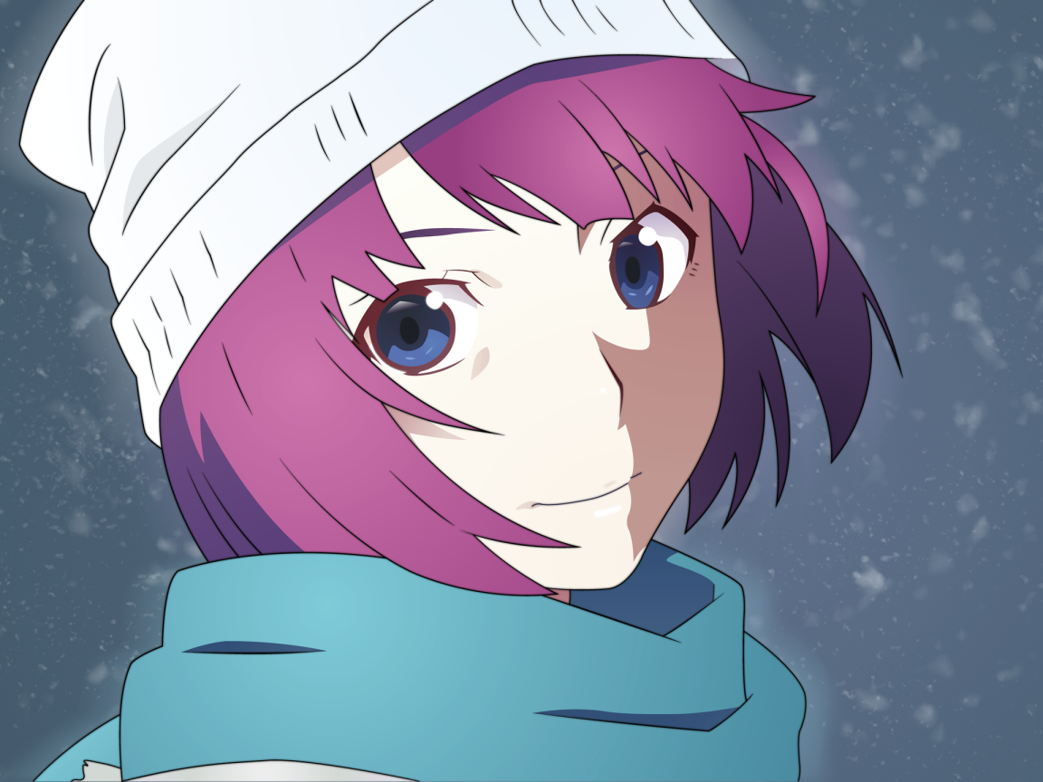 Девочка аниме Хитаги Сэндзёгахара